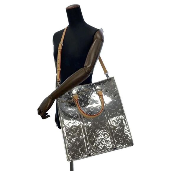 Louis Vuitton Sac Plat Shoulder Tote Bag Monogram Mirror - Picture 6 of 13